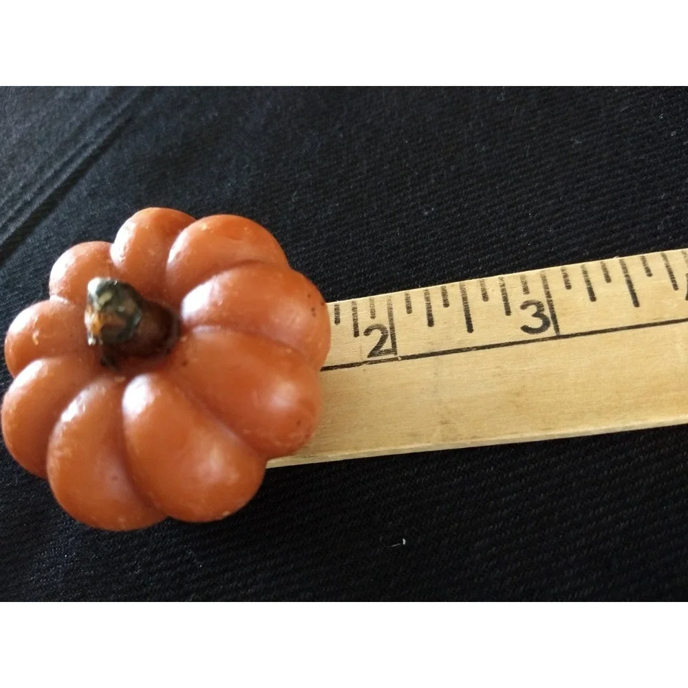 Thanksgiving Corn Cob & Mini‎ Pumpkin Candles Lot/5 Decorative Yellow Orange New